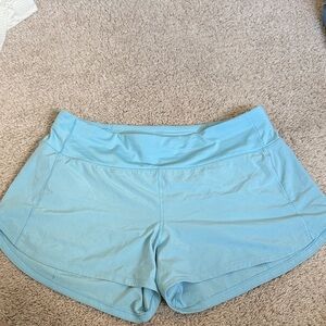 lululemon athletica Sky Blue Athletic Shorts